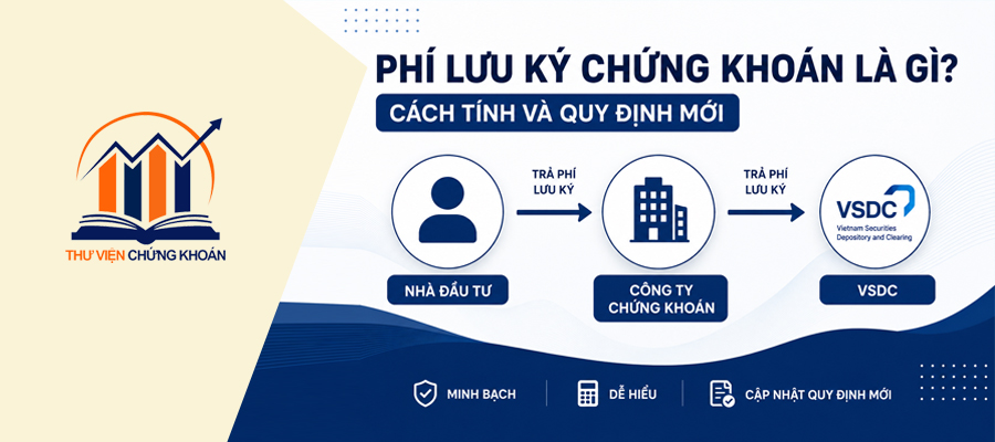 Phí lưu ký chứng khoán là gì Cách tính và quy định mới nhất