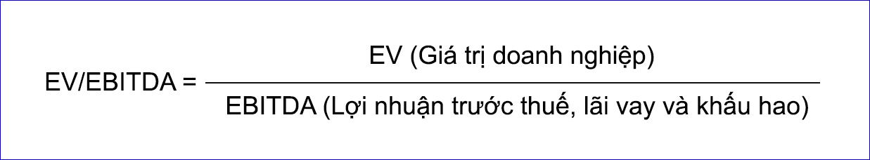 Công thức tính EV / EBITDA