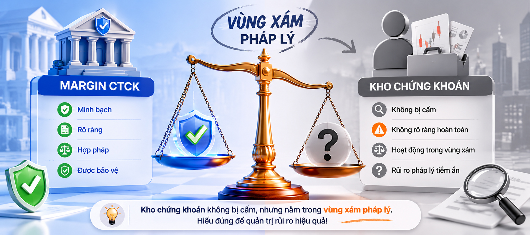 Kho chung khoan co hop phap khong