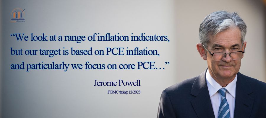 Fed phát bieeyr về lạm phát dựa trên PCE Mỹ
