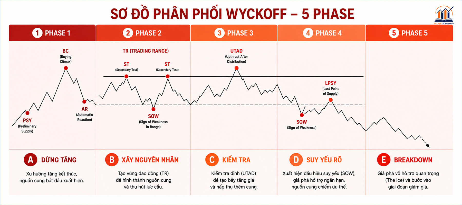 5 phase cua so do phan phoi Wyckoff