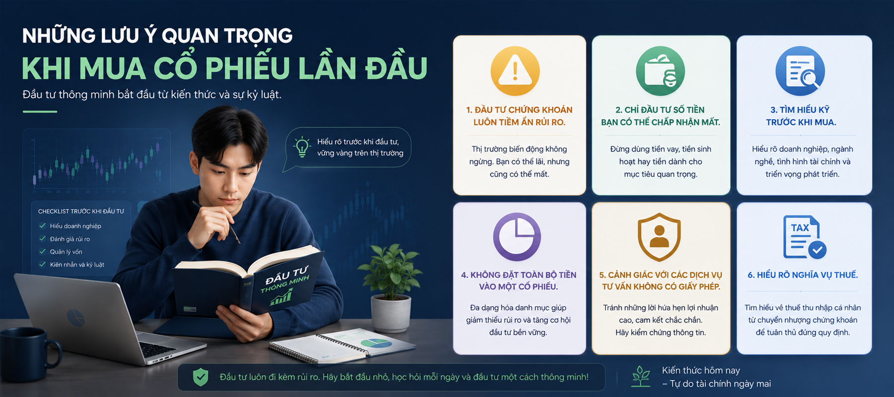 Nhung luu y quan trong khi mua co phieu lan dau