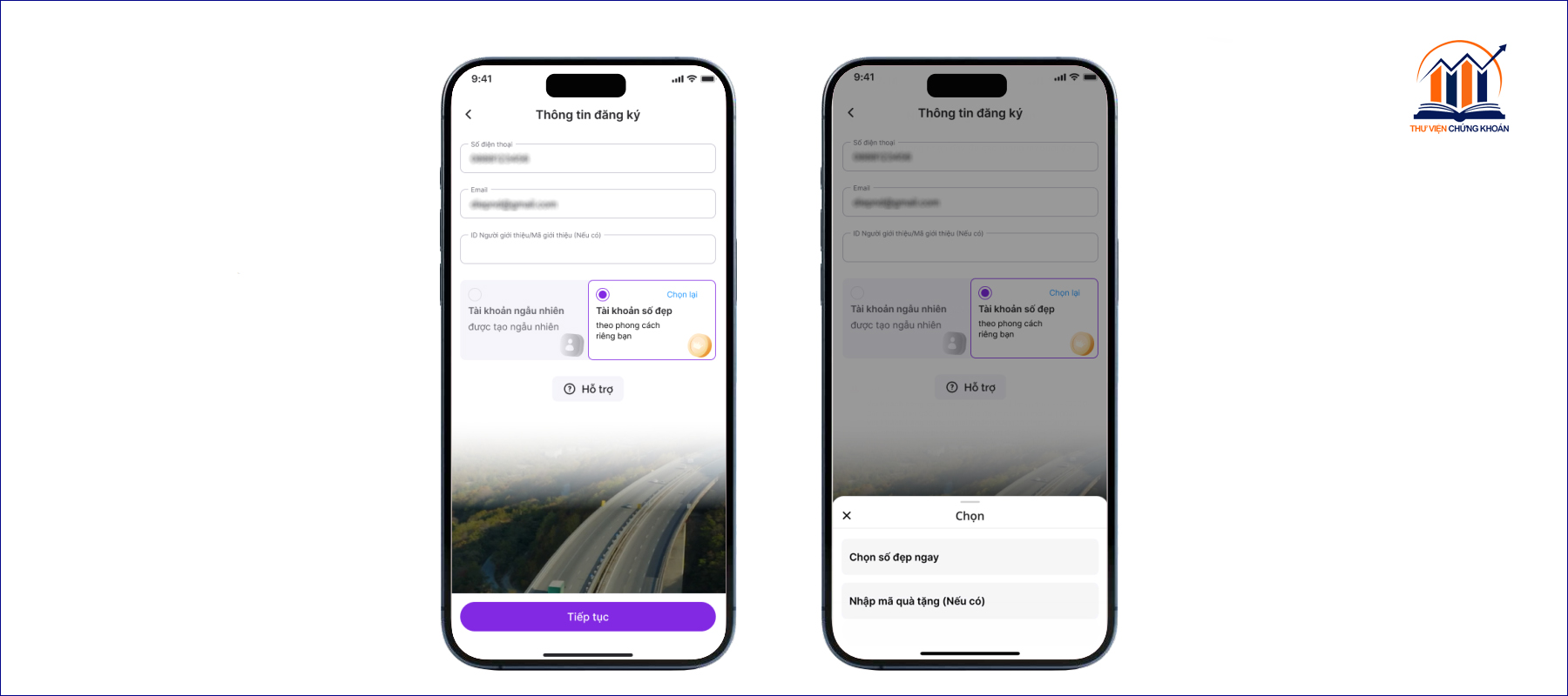 chon so dep khi mo tai khoan chung khoan VPS tren app SmartOne