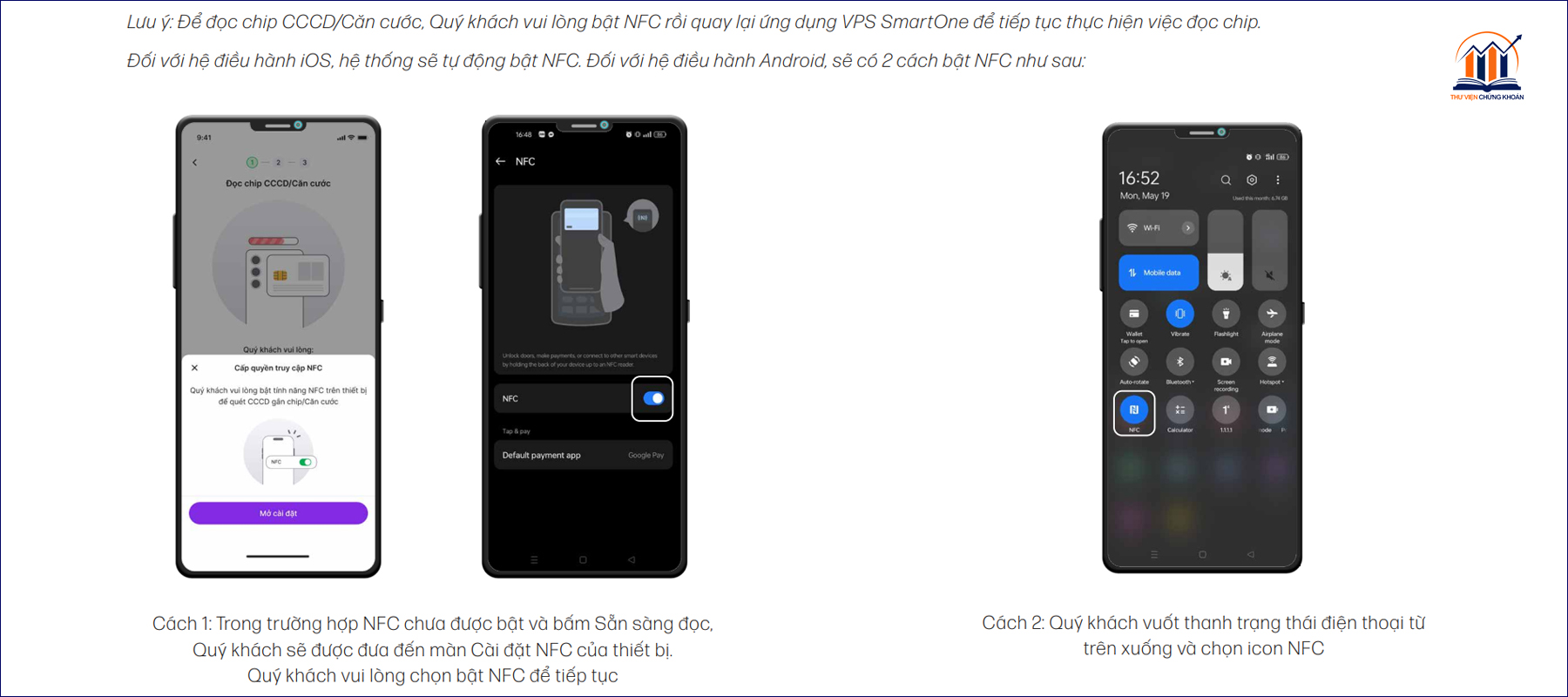 huong dan cach bat NFC tren dien thoai