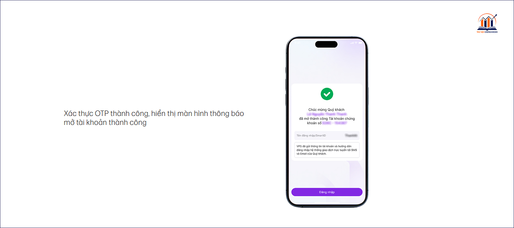 xac thuc OTP thanh cong