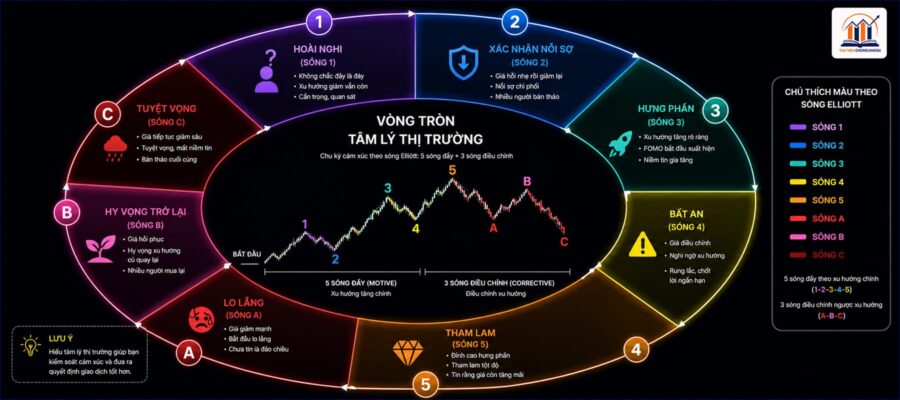 tâm lý thị trường sóng Elliott — thư viện chứng khoán