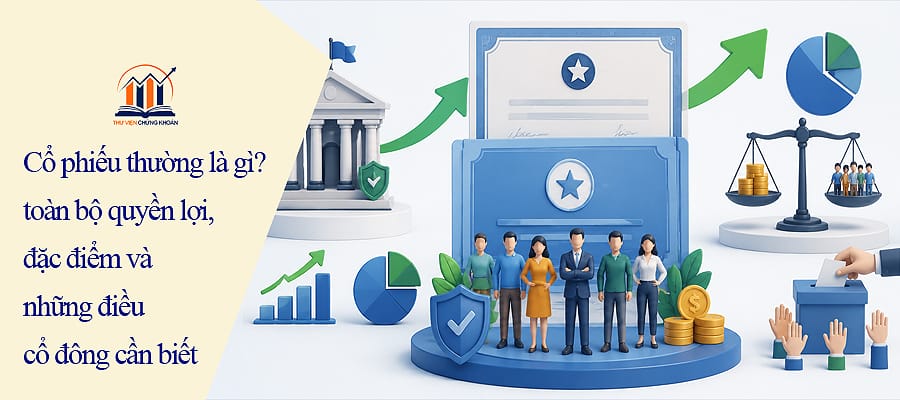 Cổ phiếu thường là gì - toàn bộ quyền lợi đặc điểm và những điều cổ đông cần biết - Thư Viện Chứng Khoán